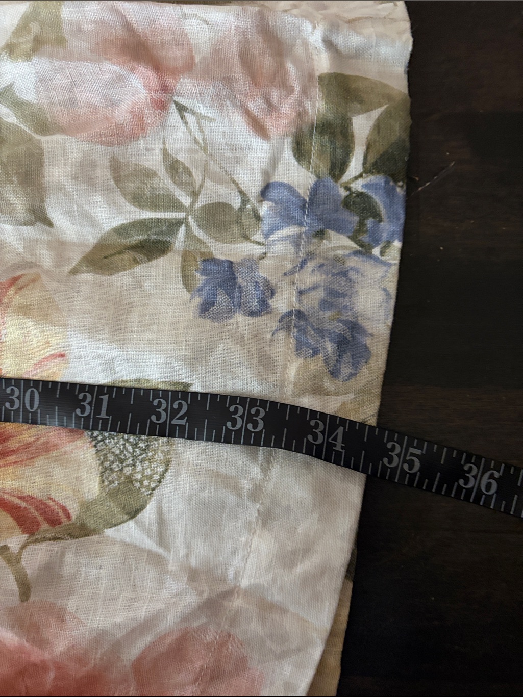 Line Markvardsen White Joy Skirt Summer Bloom Linen Midi Size Small — image 8 of 8